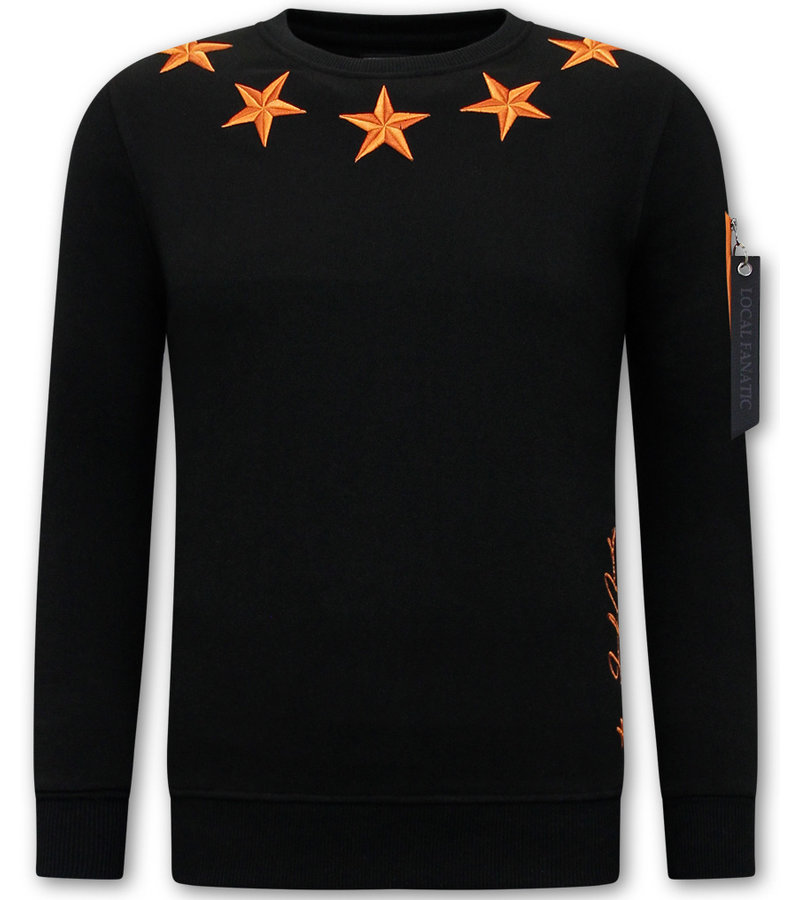 Local Fanatic Royal Stars Sudaderas Para Hombre - 11-6506ZO - Negro