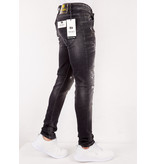 True Rise Tejanos Rotos Hombre - DC-010 - Negro