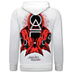 Squad Game Sudadera Con Capucha Extragrande - KS-108 - Blanco