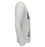 Gangs ICON Sudaderas Con Capucha Para Hombres - KS-90 - Blanco