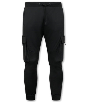 IKAO Pantalones Jogging - JA-6803 - Negro