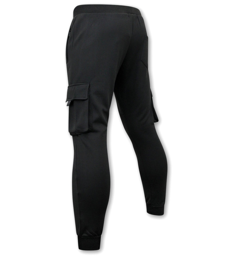 IKAO Pantalones Jogging - JA-6803 - Negro