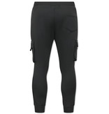 IKAO Pantalones Jogging - JA-6803 - Negro