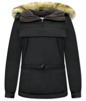 Matogla Anorak Chaquetas De Mujer - 8691 - Negro