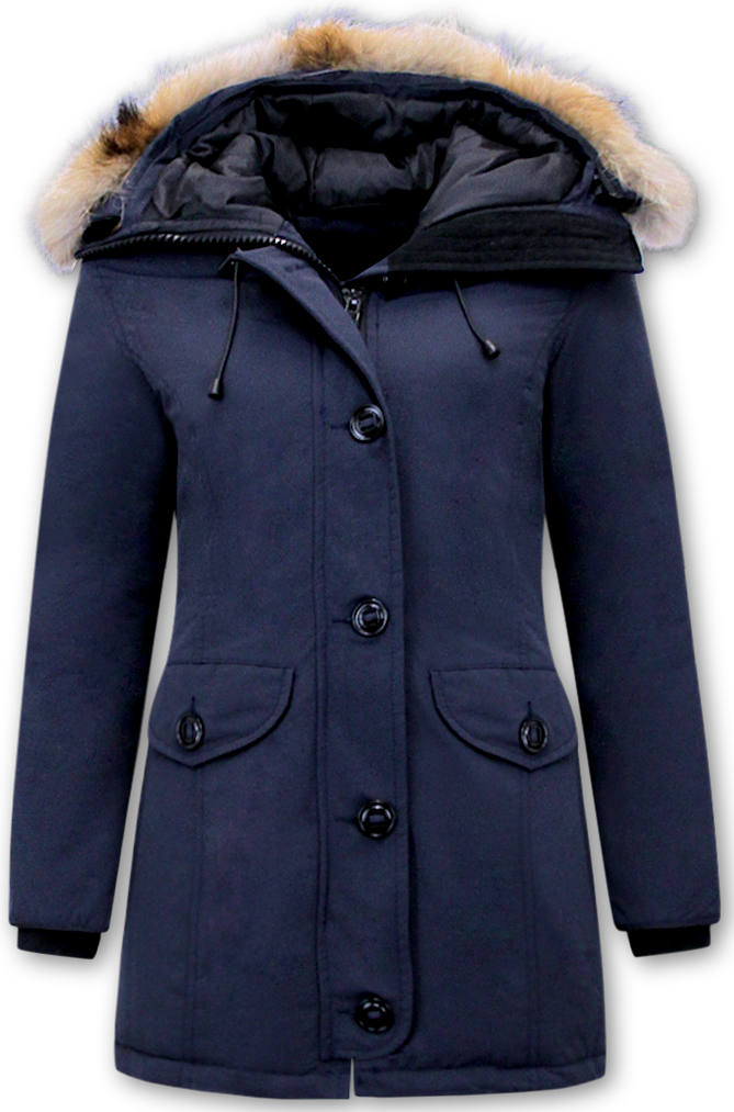 Matogla Parkas Mujer Chaqueta De Invierno Azul - textil Parkas Mujer 259,99  €