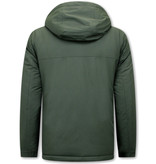 Beluomo Anorak Chaquetas De Hombre - 8592 - Verde