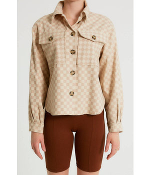 Robin-Collection Camisa Oversize Mujer - M34584 - Beige