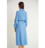 Robin-Collection Vestido Largo Mujer Blank - M34769 - Azul