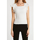 Top Elástico Rib Mujer - T93547 - Blanco