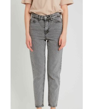 Robin-Collection Jeans Basic High Waist - D83607 - Gris