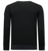 Tony Backer Sudaderas De Marca Gouden Leeuw - 3728 - Negro