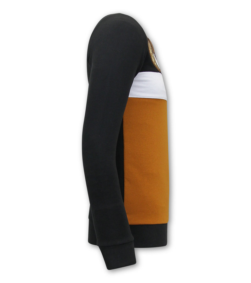 Tony Backer Chándal Hombres Teddy Bear Print - 3756 - Negro