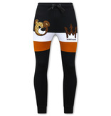 Tony Backer Chándal Hombres Teddy Bear Print - 3756 - Negro Tony Backer Chándal Hombres Teddy Bear Print - 3756 - Negro