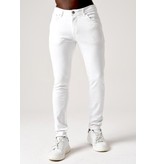 True Rise Pantalon Jean Hombre Slim Fit - DC-034 - Blanco