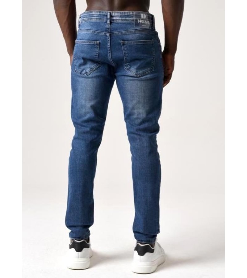 True Rise Pantalones Slim Fit - DC-018 - Azul