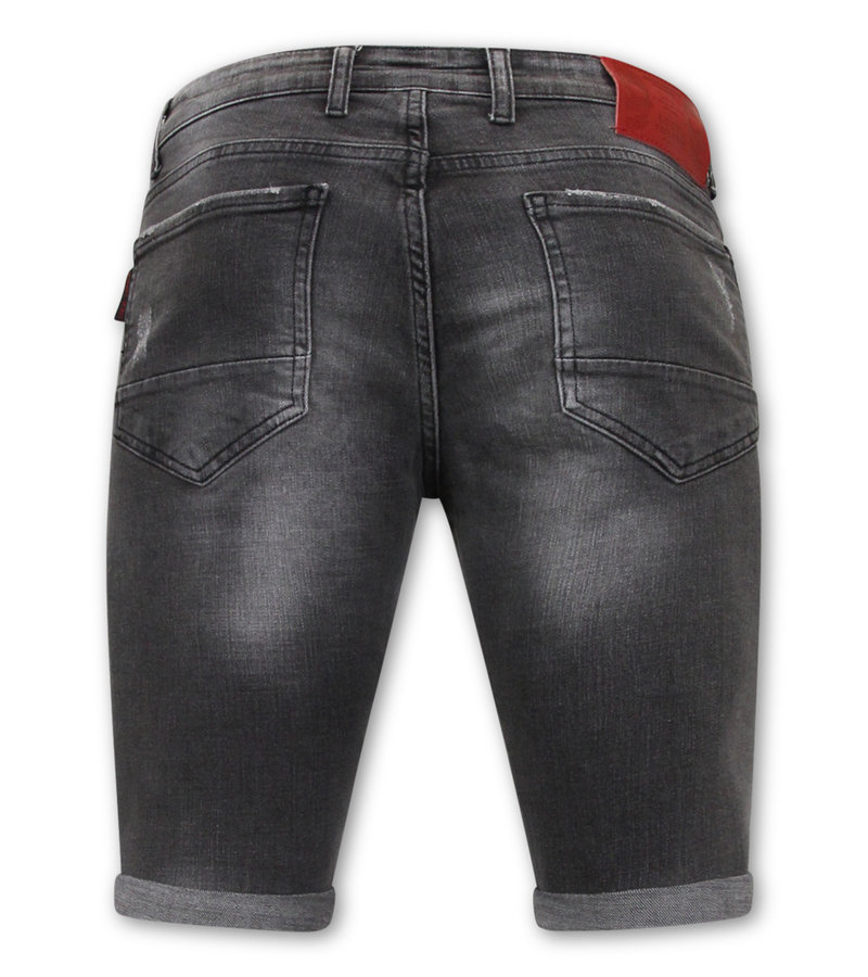 Local Fanatic Shorts Stretch Slim Fit - 1032-SH - Gris