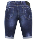 Local Fanatic Comprar Pantalones Vaqueros Cortos -1025-SH - Azul