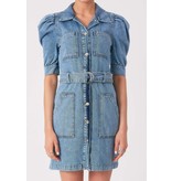 Robin-Collection Vestido Denim Denim - D86179 - Azul