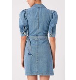 Robin-Collection Vestido Denim Denim - D86179 - Azul