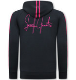 LF Amsterdam Sudaderas Deportivas Double Line Signed - Azul / Rosa