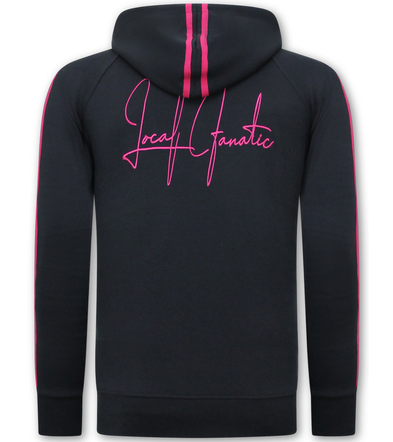 LF Amsterdam Sudaderas Deportivas Double Line Signed - Azul / Rosa