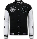 Enos Béisbol Chaqueta Corta - 7792 - Negro