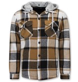 Enos Sudaderas De Hombre Con Capucha - Marrón