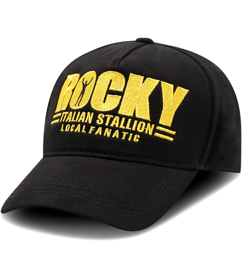 Local Fanatic Rocky Balboa Gorra Hombre - Negro