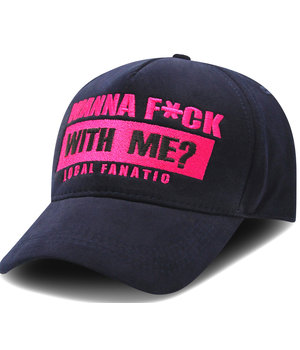 Local Fanatic Gorras De Béisbol F*ck with me - Azul