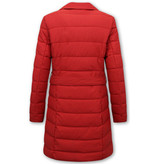 Gentile Bellini Abrigo De Paño Puffer - 7920 - Rojo