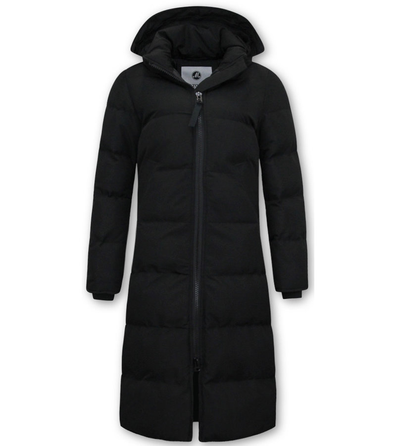 Matogla Puffer Abrigo De Paño - 8606 - Negro