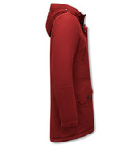 Enos Invierno Parka Hombres - 7065 - Rojo