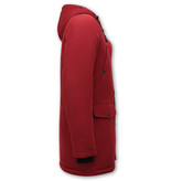 Enos Abrigos De Invierno Para Hombre Largos - 7103 - Rojo