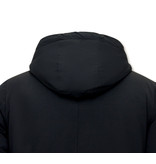 Enos Abrigos De Invierno Para Hombre Largos - 7103 - Negro