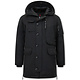 Parka Chaqueta Hombre con Capucha - 1773 - Negro