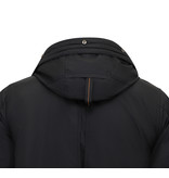 Just Key Parka Chaqueta Hombre con Capucha - 1773 - Negro