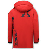 Enos Chaqueta Deportiva De Invierno Para Hombre - 9803 - Rojo