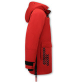 Enos Chaqueta Deportiva De Invierno Para Hombre - 9803 - Rojo