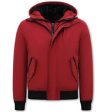 Enos Chaqueta Corta Acolchada Hombre - 7015 - Rojo