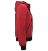 Enos Chaqueta Corta Acolchada Hombre - 7015 - Rojo