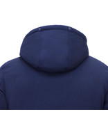 Enos Chaqueta Corta De Invierno Para Hombre Acolchada - 7015 - Azul