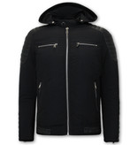 Enos Chaquetas De Invierno Para Hombre Cortas - 868 - Negro