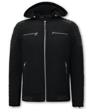 Enos Chaquetas De Invierno Para Hombre Cortas - 868 - Negro