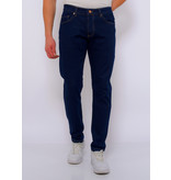 True Rise Vaqueros Clásicos Slim Fit Stretch - DC-059 - Azul