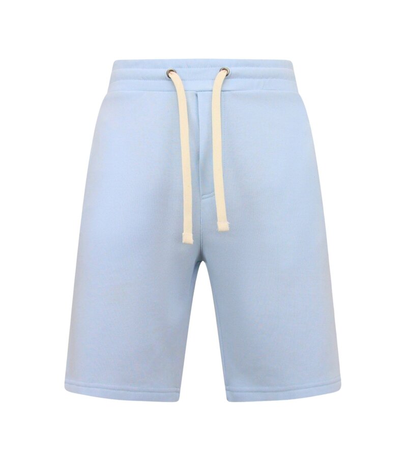 Local Fanatic Pantalones cortos de jogging para hombres - azul claro