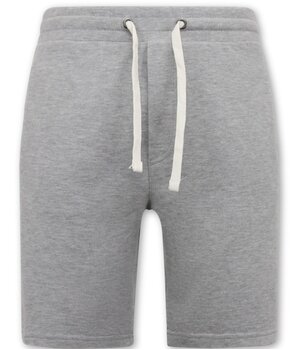 Local Fanatic Pantalones cortos de jogging para hombre - Gris