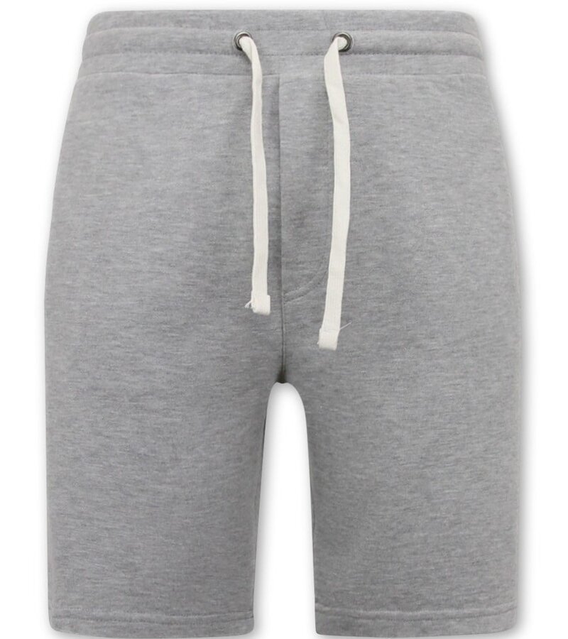 Local Fanatic Pantalones cortos de jogging para hombre - Gris