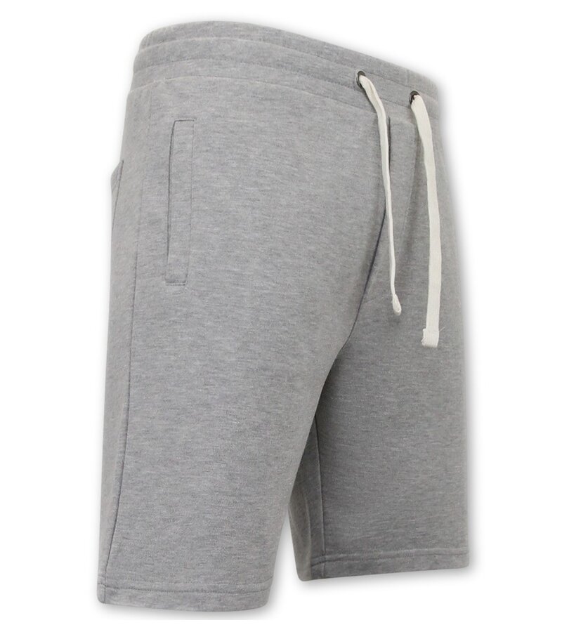 Local Fanatic Pantalones cortos de jogging para hombre - Gris