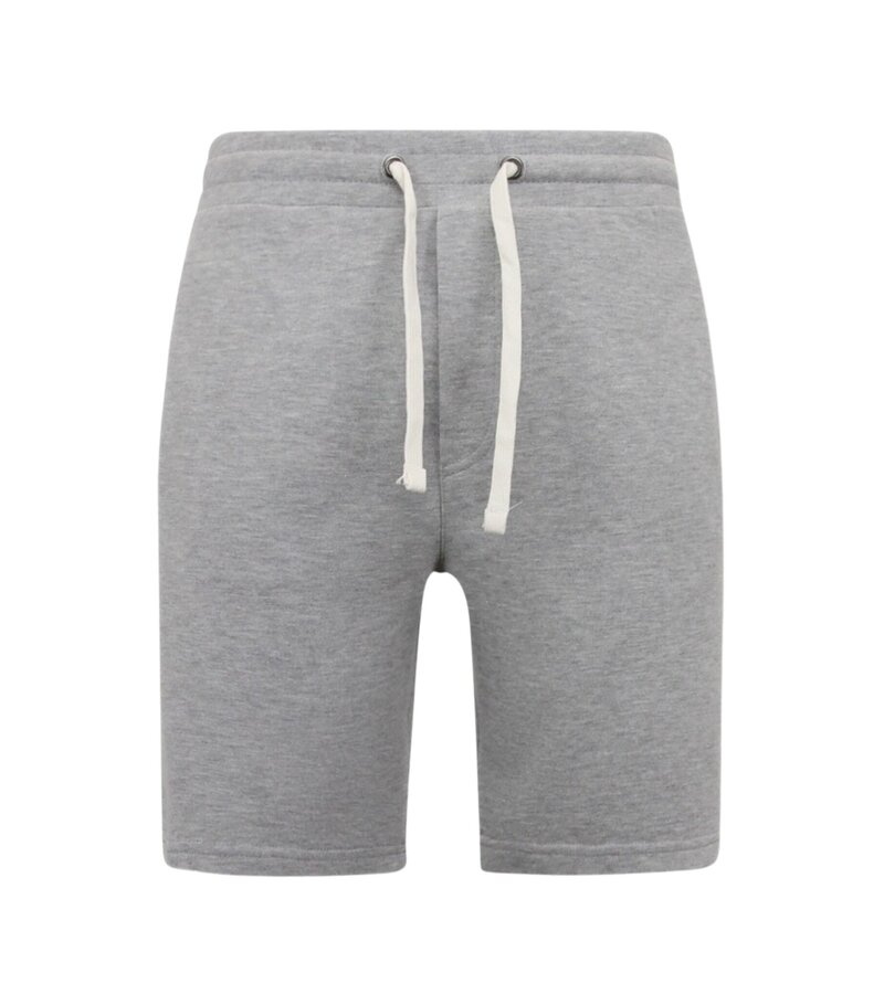 Local Fanatic Pantalones cortos de jogging para hombre - Gris