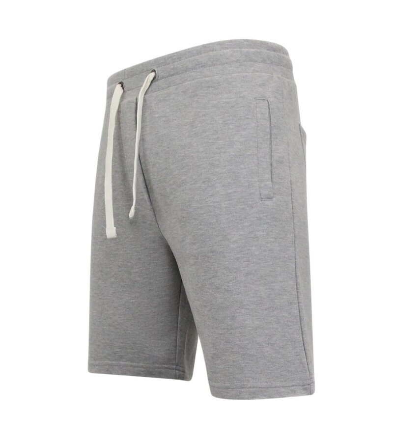 Local Fanatic Pantalones cortos de jogging para hombre - Gris